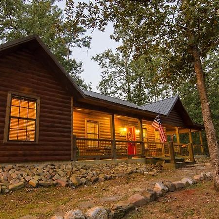 Shine On Harvest Moon W Bbq Villa Broken Bow Exterior photo