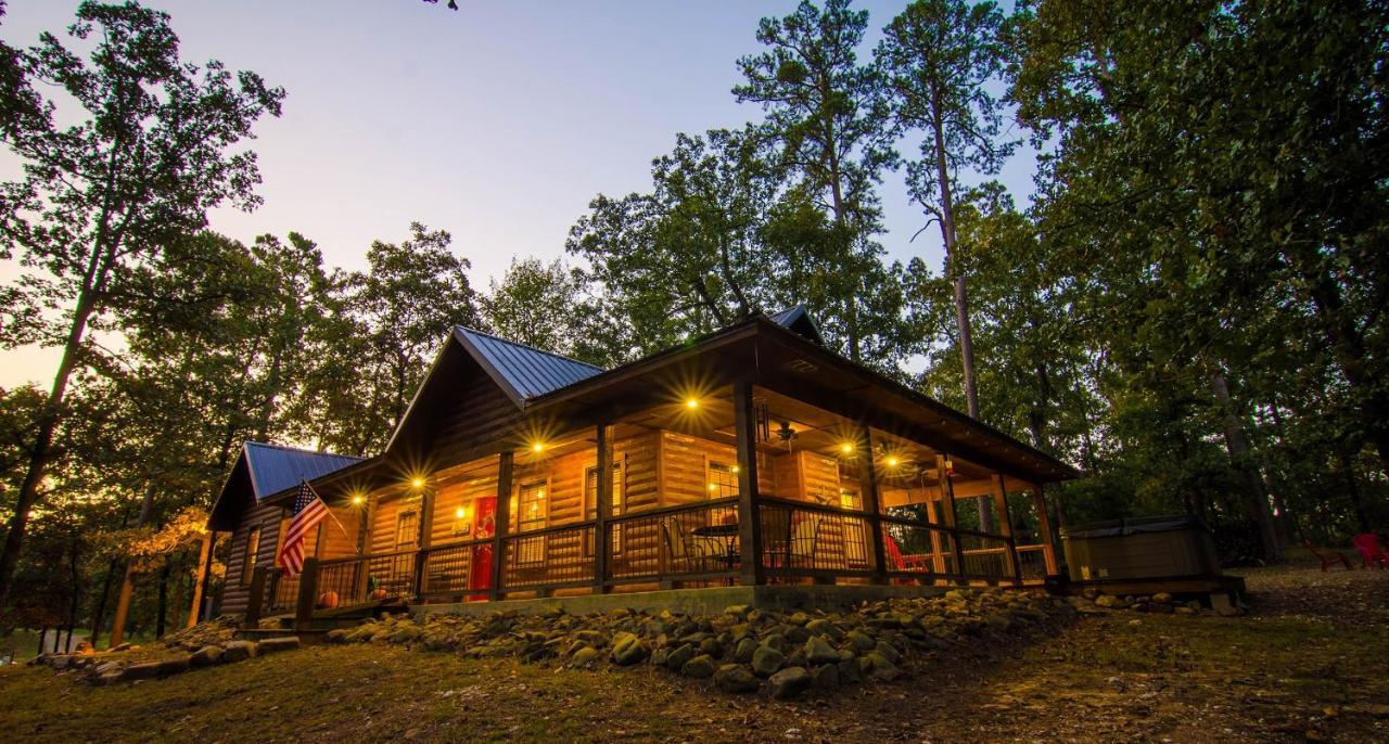Shine On Harvest Moon W Bbq Villa Broken Bow Exterior photo